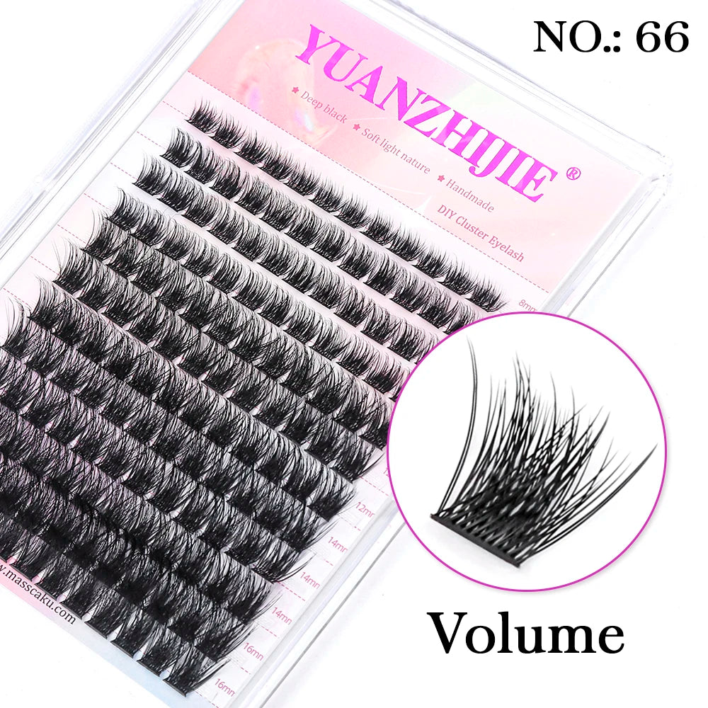 Glamière Pro Cluster Lashes – Salon Volume in Minuten