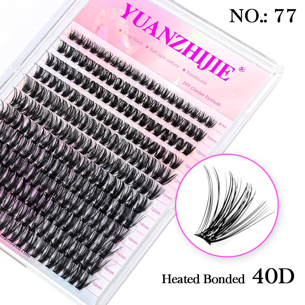 Glamière Pro Cluster Lashes – Salon Volume in Minuten