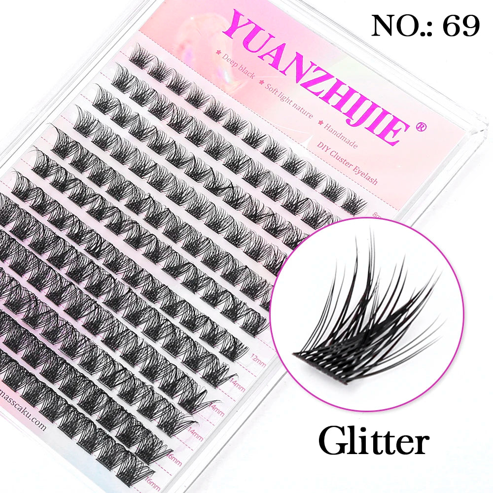 Glamière Pro Cluster Lashes – Salon Volume in Minuten