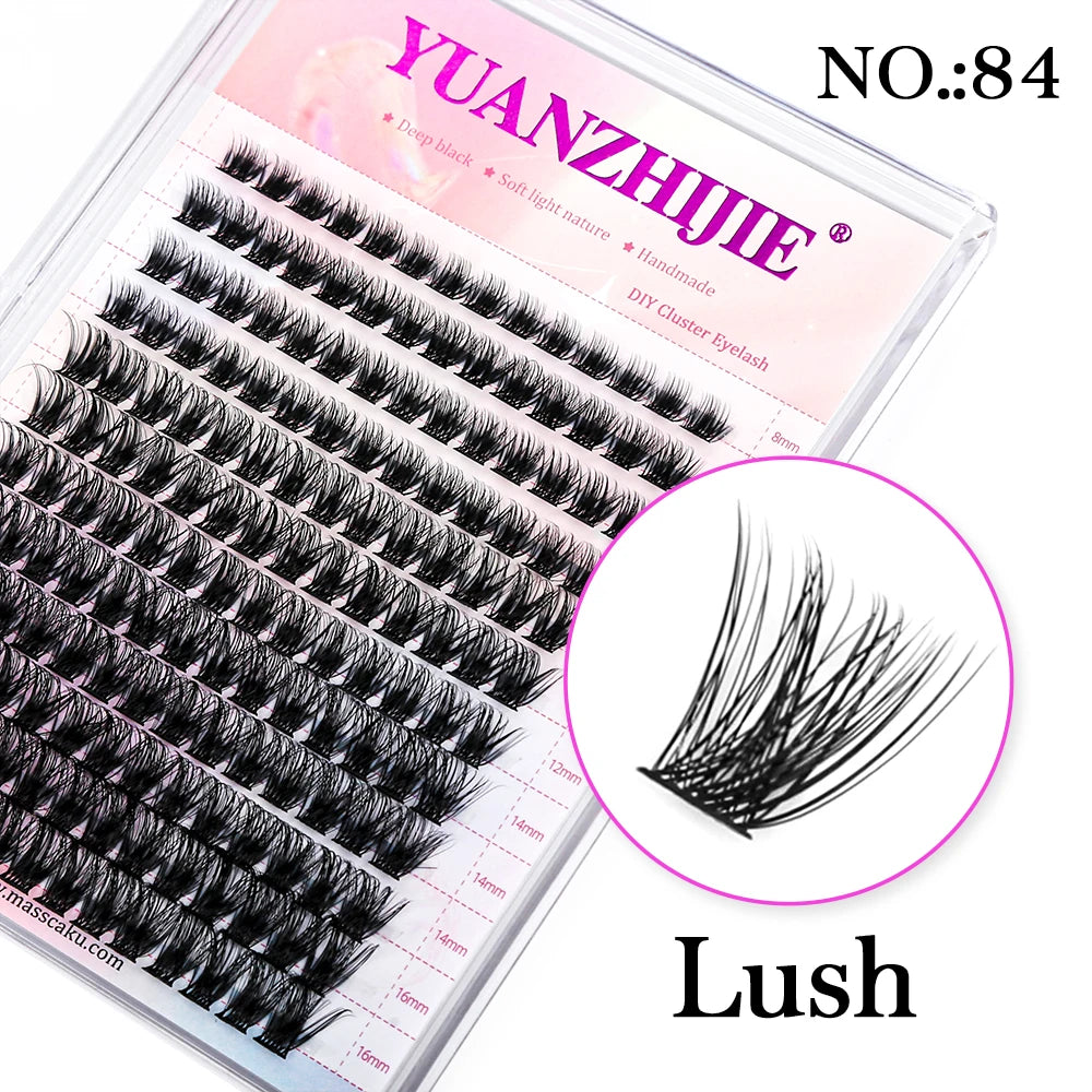 Glamière Pro Cluster Lashes – Salon Volume in Minuten