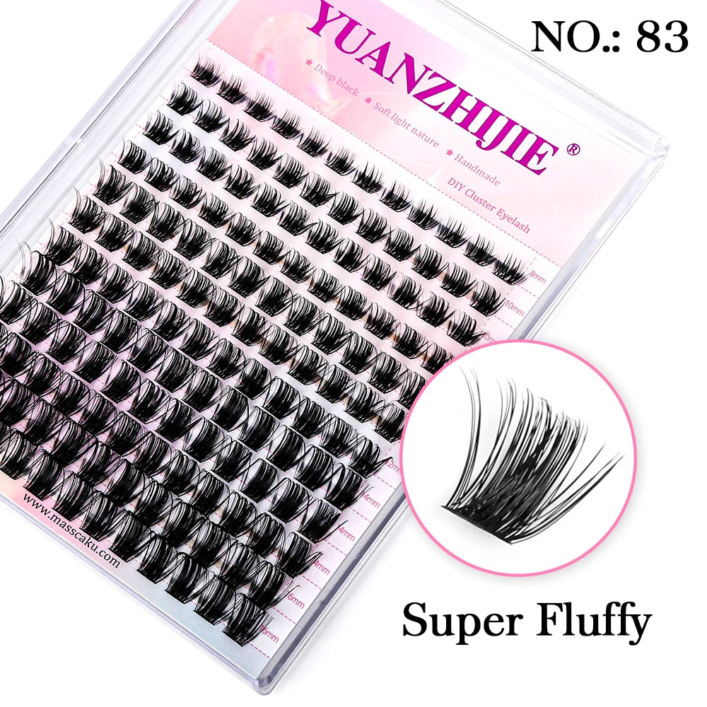 Glamière Pro Cluster Lashes – Salon Volume in Minuten