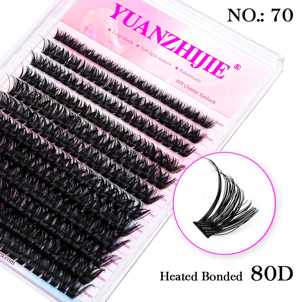 Glamière Pro Cluster Lashes – Salon Volume in Minuten
