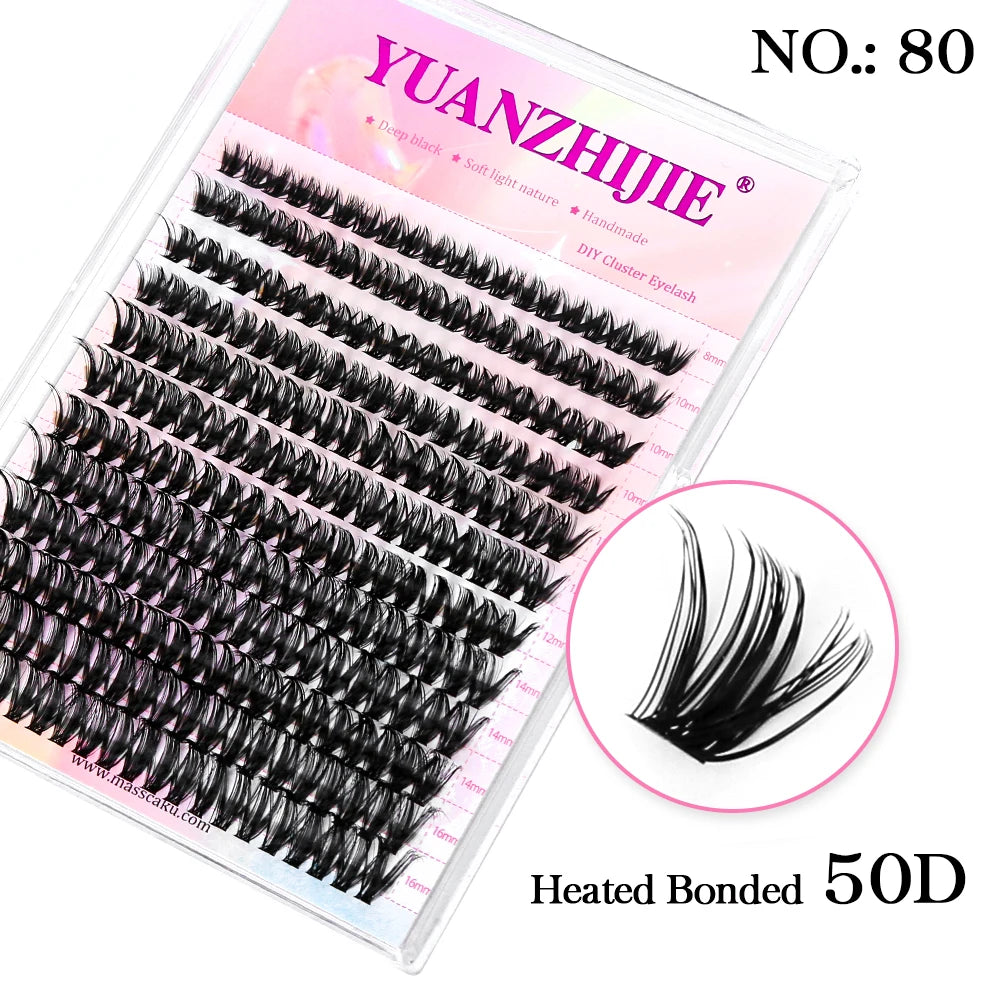 Glamière Pro Cluster Lashes – Salon Volume in Minuten