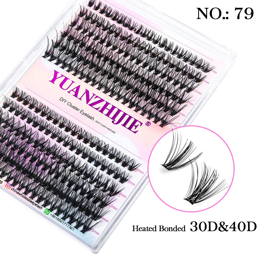 Glamière Pro Cluster Lashes – Salon Volume in Minuten