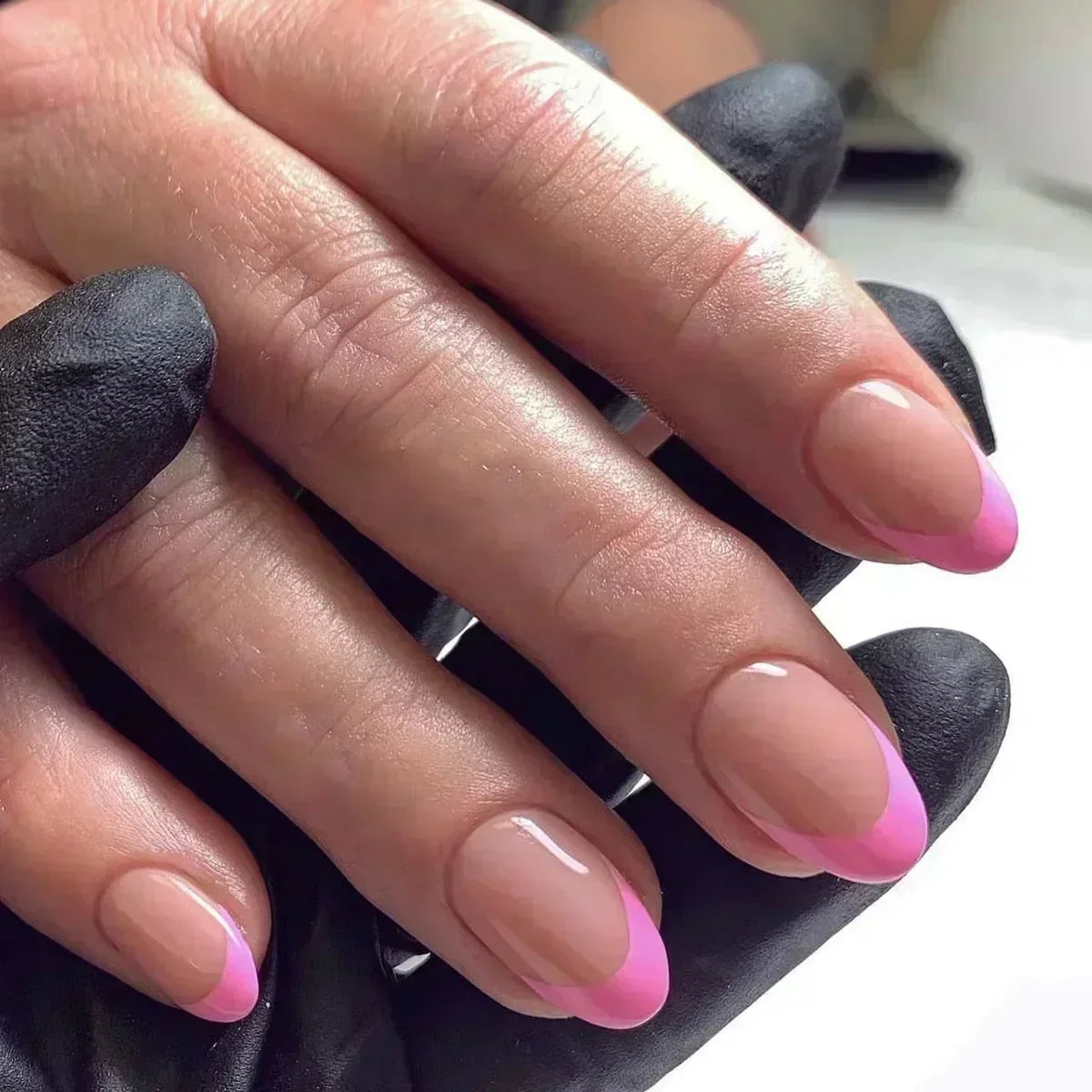 Almond press-on nagels