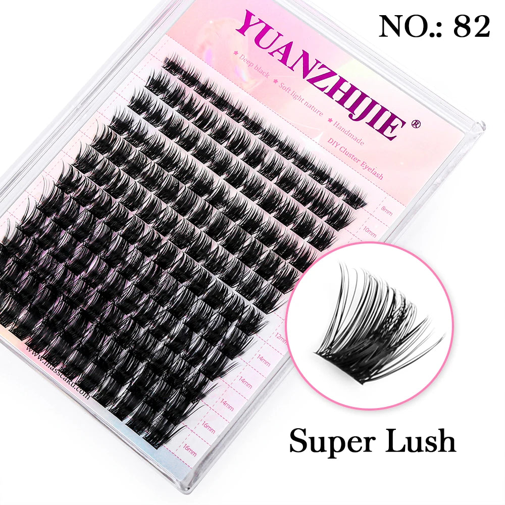 Glamière Pro Cluster Lashes – Salon Volume in Minuten