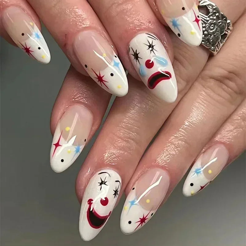 Almond press-on nagels
