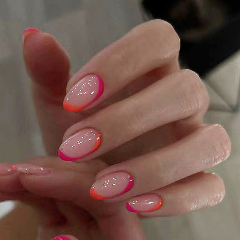 Almond press-on nagels