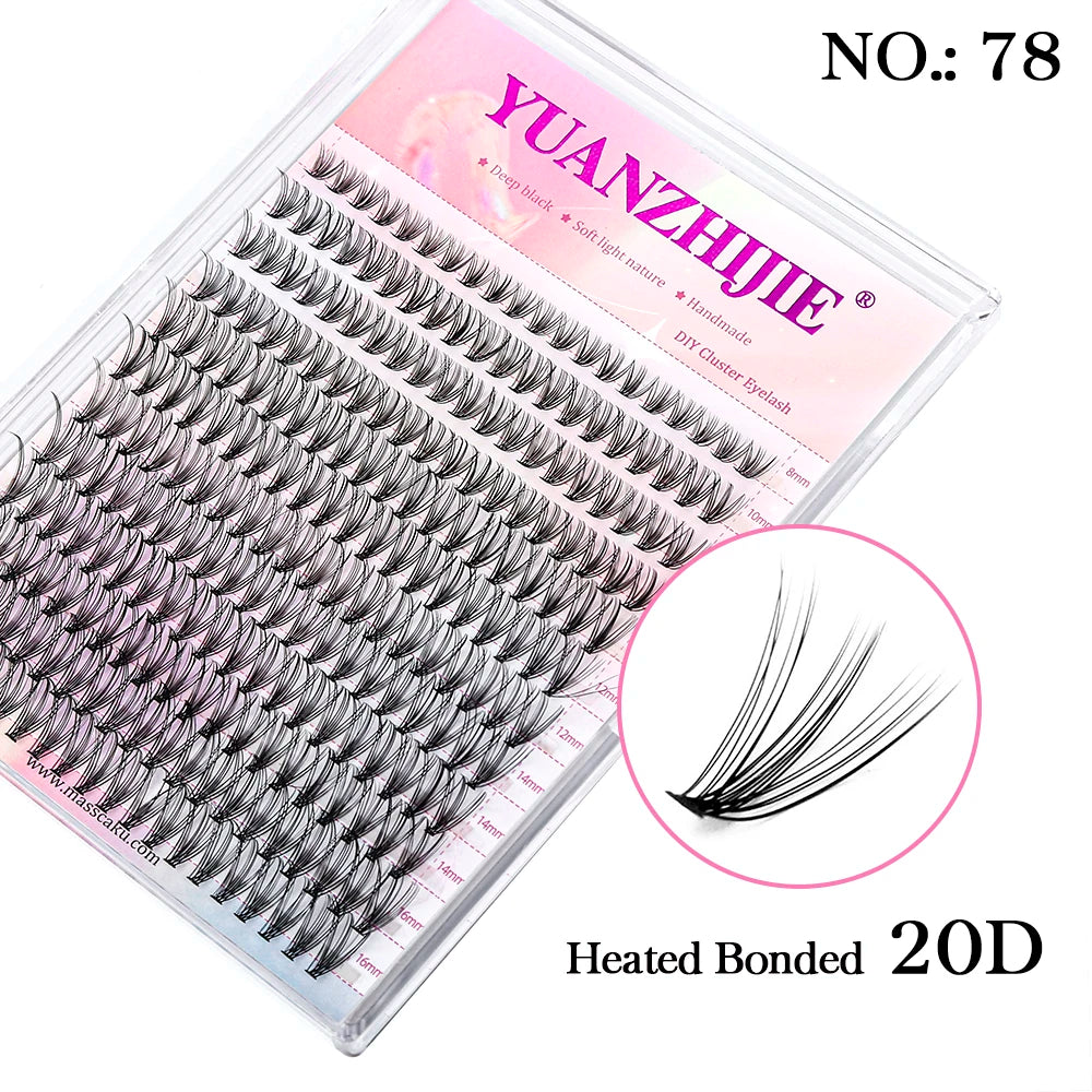 Glamière Pro Cluster Lashes – Salon Volume in Minuten