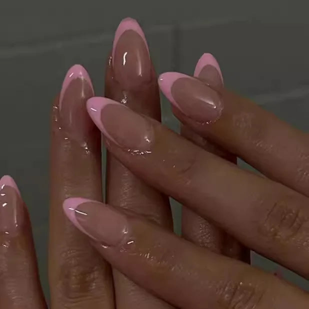 Almond press-on nagels
