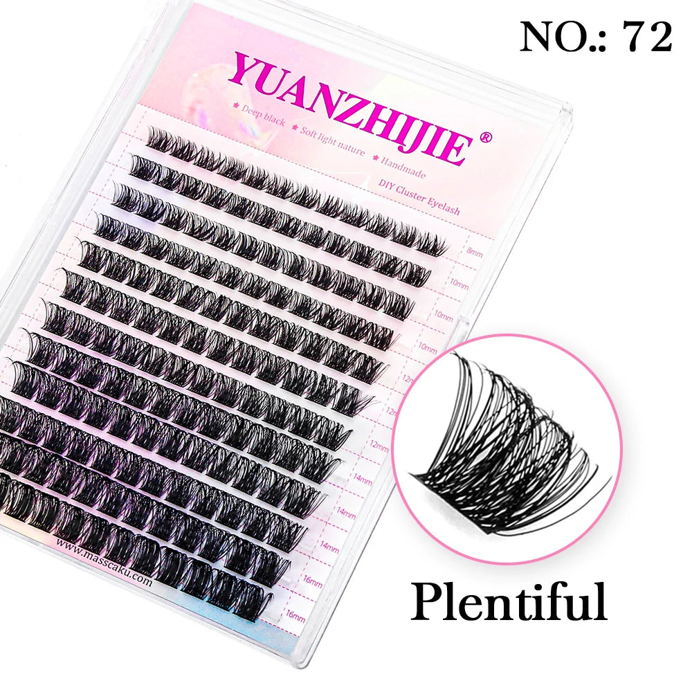 Glamière Pro Cluster Lashes – Salon Volume in Minuten