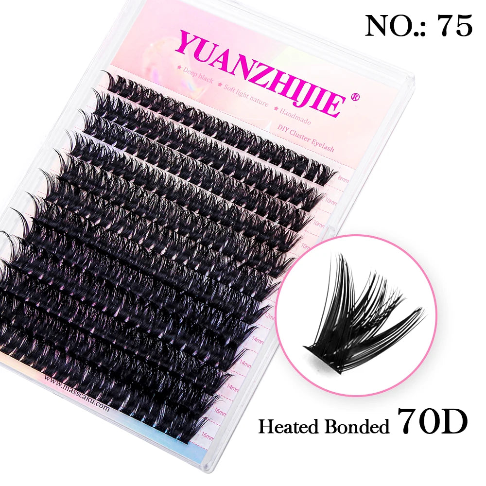 Glamière Pro Cluster Lashes – Salon Volume in Minuten