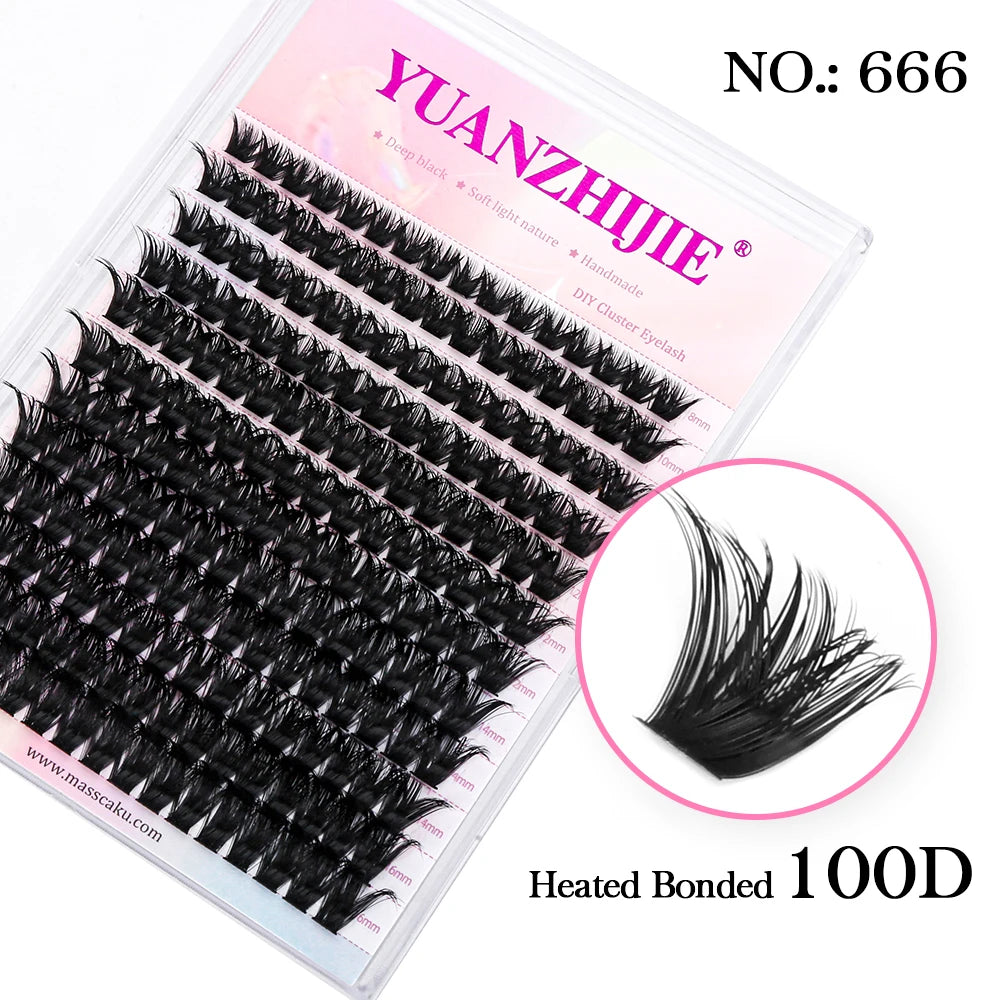 Glamière Pro Cluster Lashes – Salon Volume in Minuten