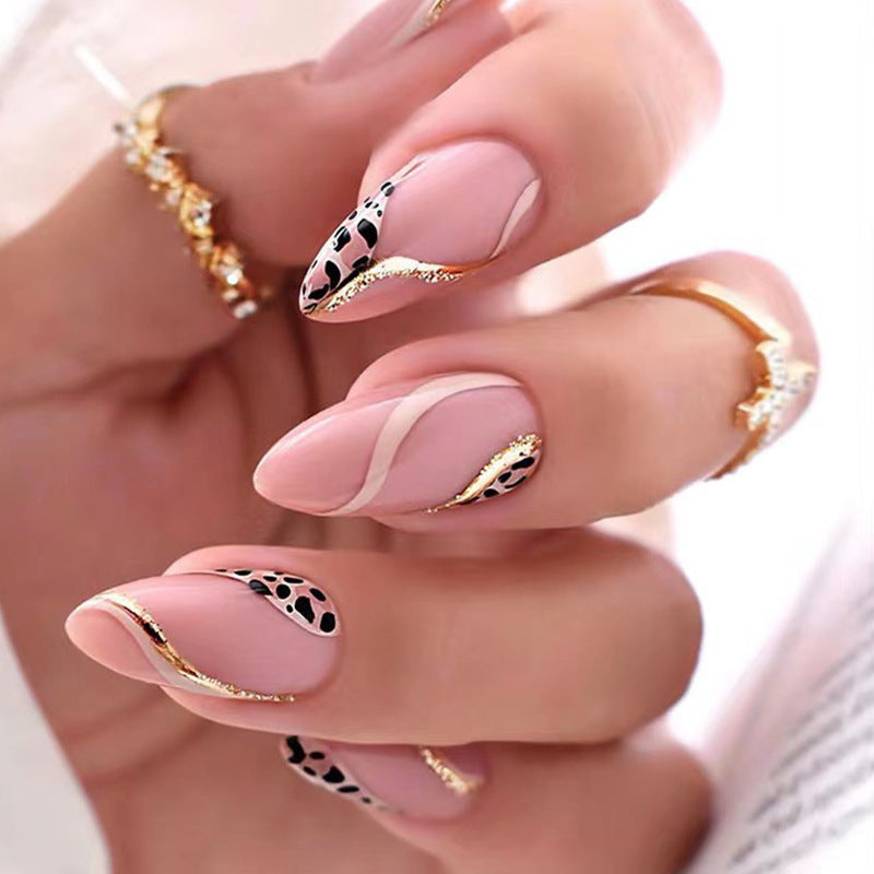 Almond press-on nagels