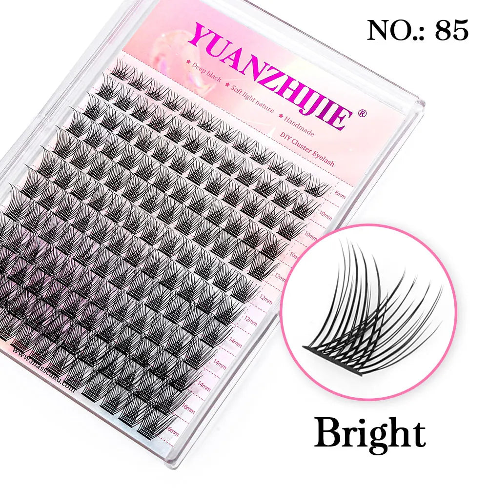Glamière Pro Cluster Lashes – Salon Volume in Minuten