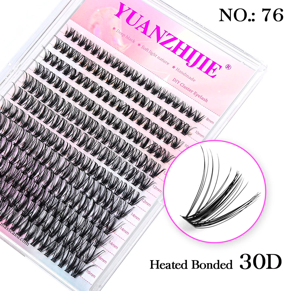 Glamière Pro Cluster Lashes – Salon Volume in Minuten