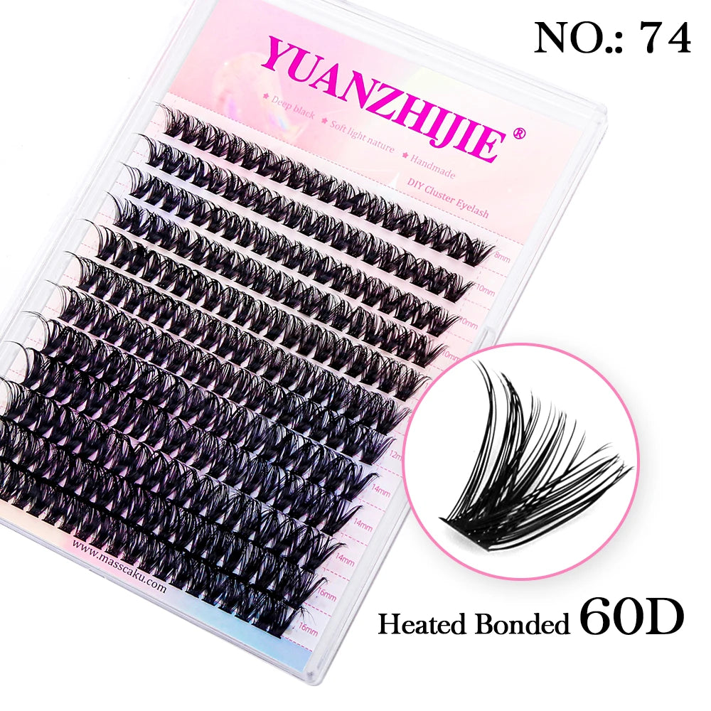 Glamière Pro Cluster Lashes – Salon Volume in Minuten
