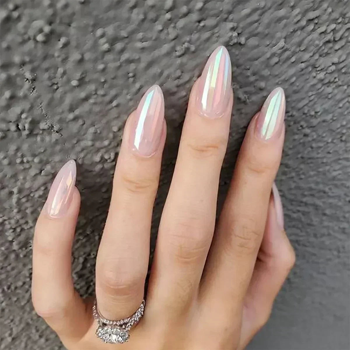 Almond press-on nagels