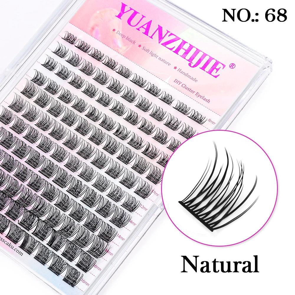 Glamière Pro Cluster Lashes – Salon Volume in Minuten